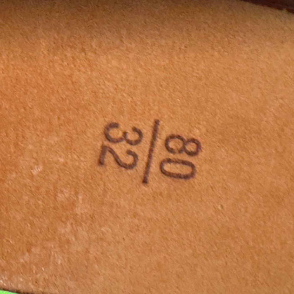 Louis Vuitton Tan Belt with Silver Buckle - Picture 3 of 15